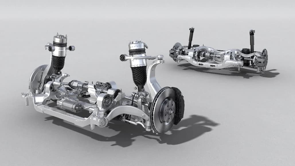Air Suspension + CDC + Rear-Wheel Steering