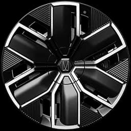 20-inch Starlight Six-Spoke Low-Drag Wheels