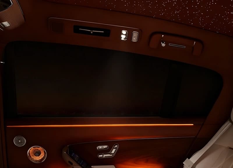 Rear Privacy Light Curtain (Dimming Glass)