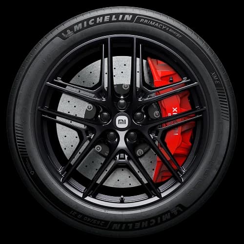 21" 5-Spoke Double-Layer Forged Wheels, Carbon Black