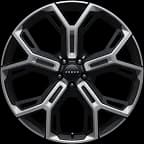 22" Lingbo forged wheels, Brembo 6-piston calipers